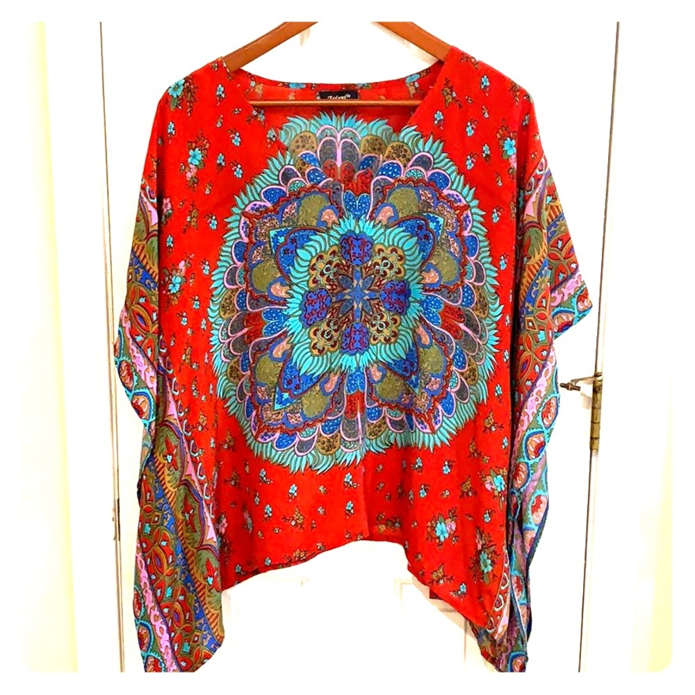 Silk Tolani tunic